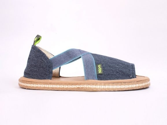Alpargatas - Sandalia Denin Azul -